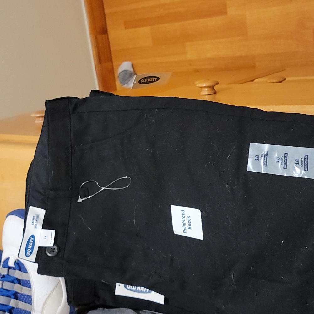 Black uniform pants